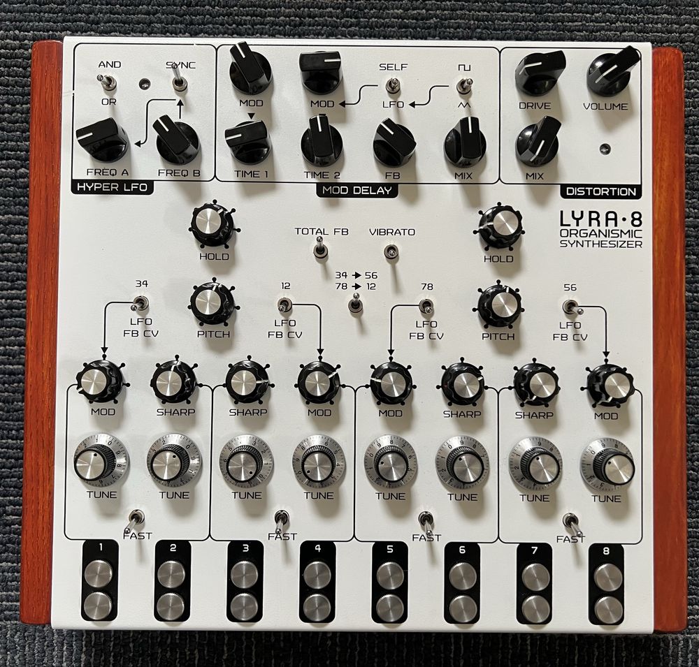 Soma Lyra-8. Syntezator.wawa