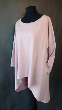 Bluza oversize roz 46