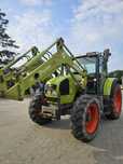Ciągnik Claas Ares 556 RZ 2004r z ładowaczem Faucheux c. BRUTTO