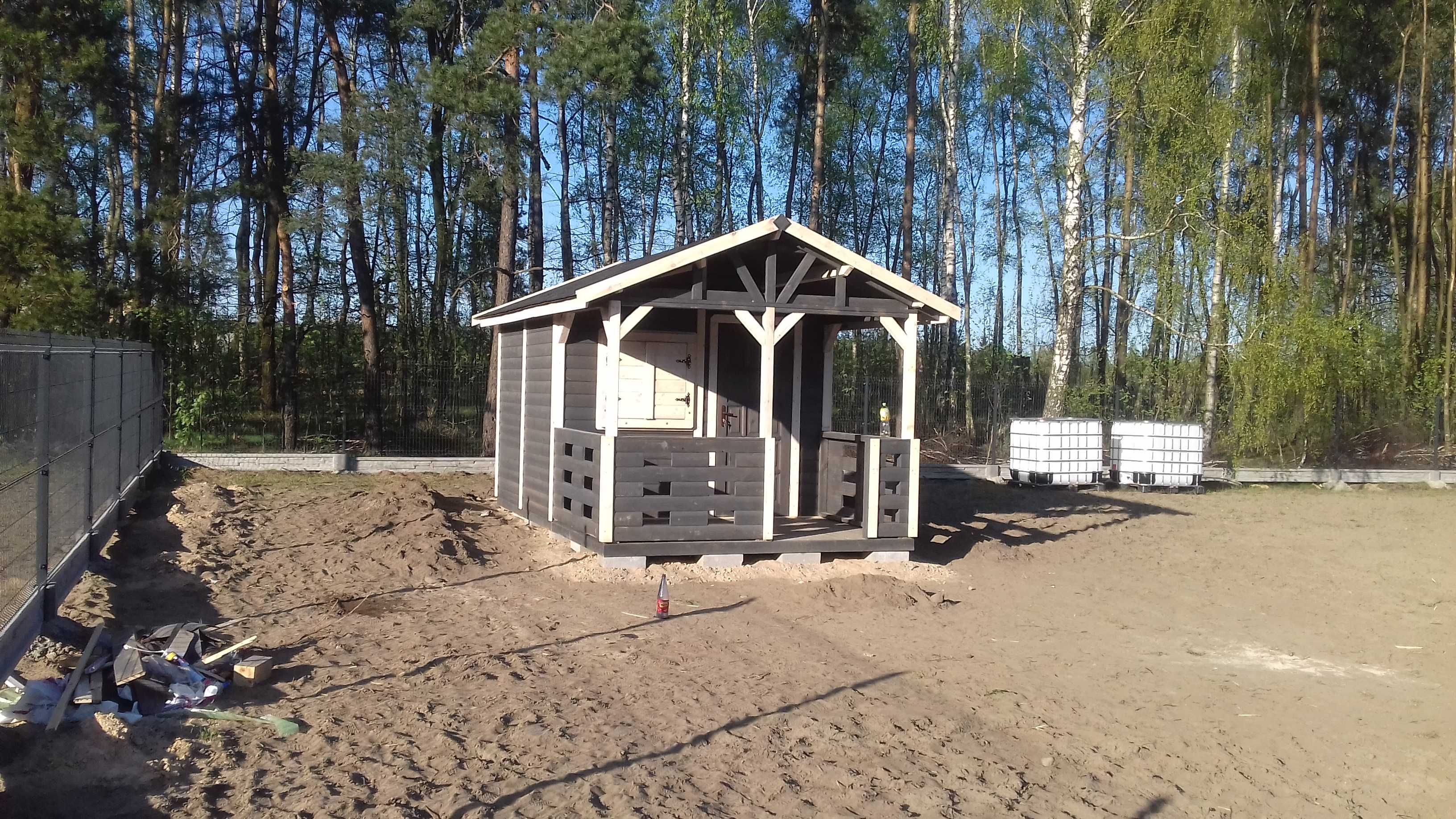 domek drewniany, letniskowy, dom ogrodowy , do 35m2, altanka