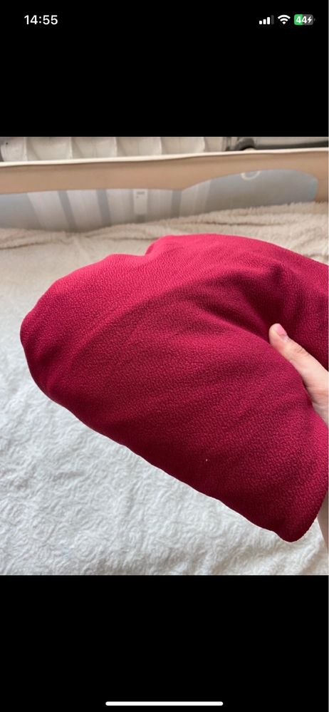 Elegancka sukienka długa czerwona burgundowa wesele komunia XL/XXL