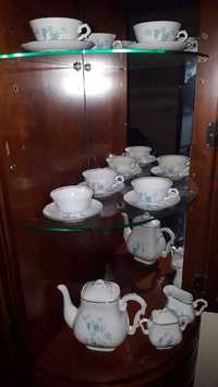Serviço de chá de 15 peças vista alegre