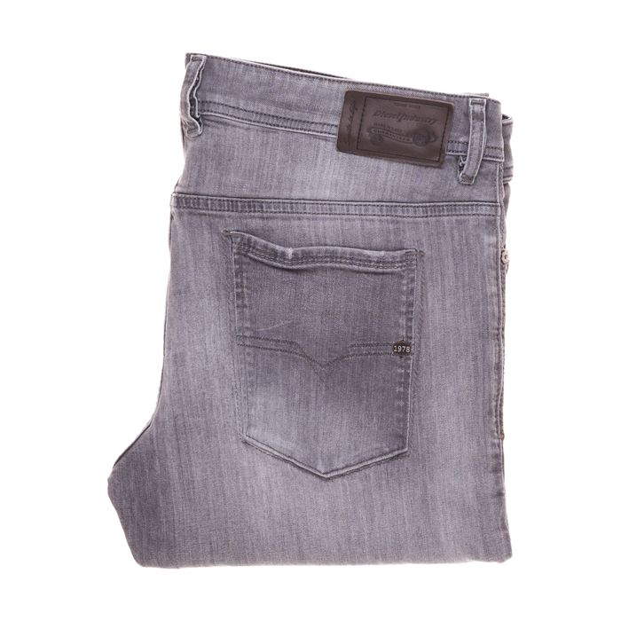 Spodnie Diesel Sleenker 0672I Stretch W36 L32 Męskie Grey Tepphar