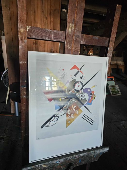 Plakat artystyczny – abstrakcja (Kandinsky)