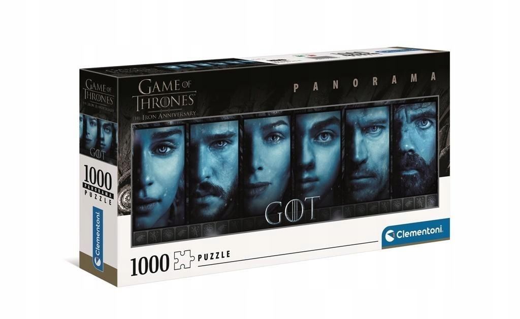 Puzzle 1000 Panorama Game Of Thrones, Clementoni