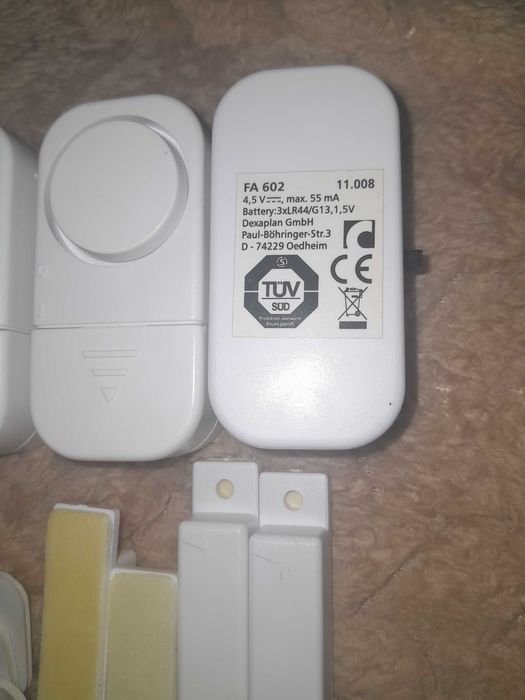 Alarm okienny FA602 4 sztuki bezprzewodowy głośny dźwięk otwarcie okna