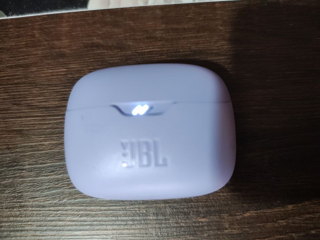 Słuchawki dokanałowe JBL Tune Beam ANC Wodoodporne Fioletowy