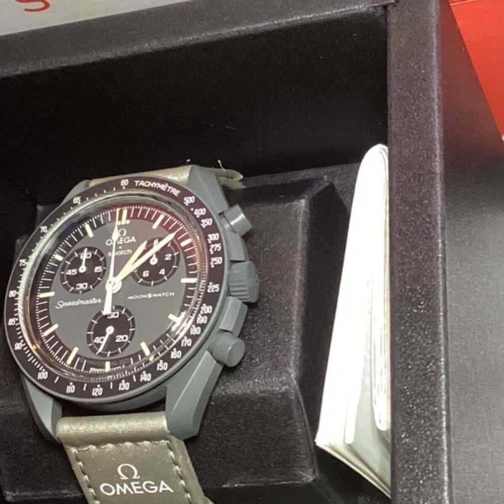Omega x Swatch SO33A100 Mercury - Kosmiczny Zegar w Limitowanej Edycji