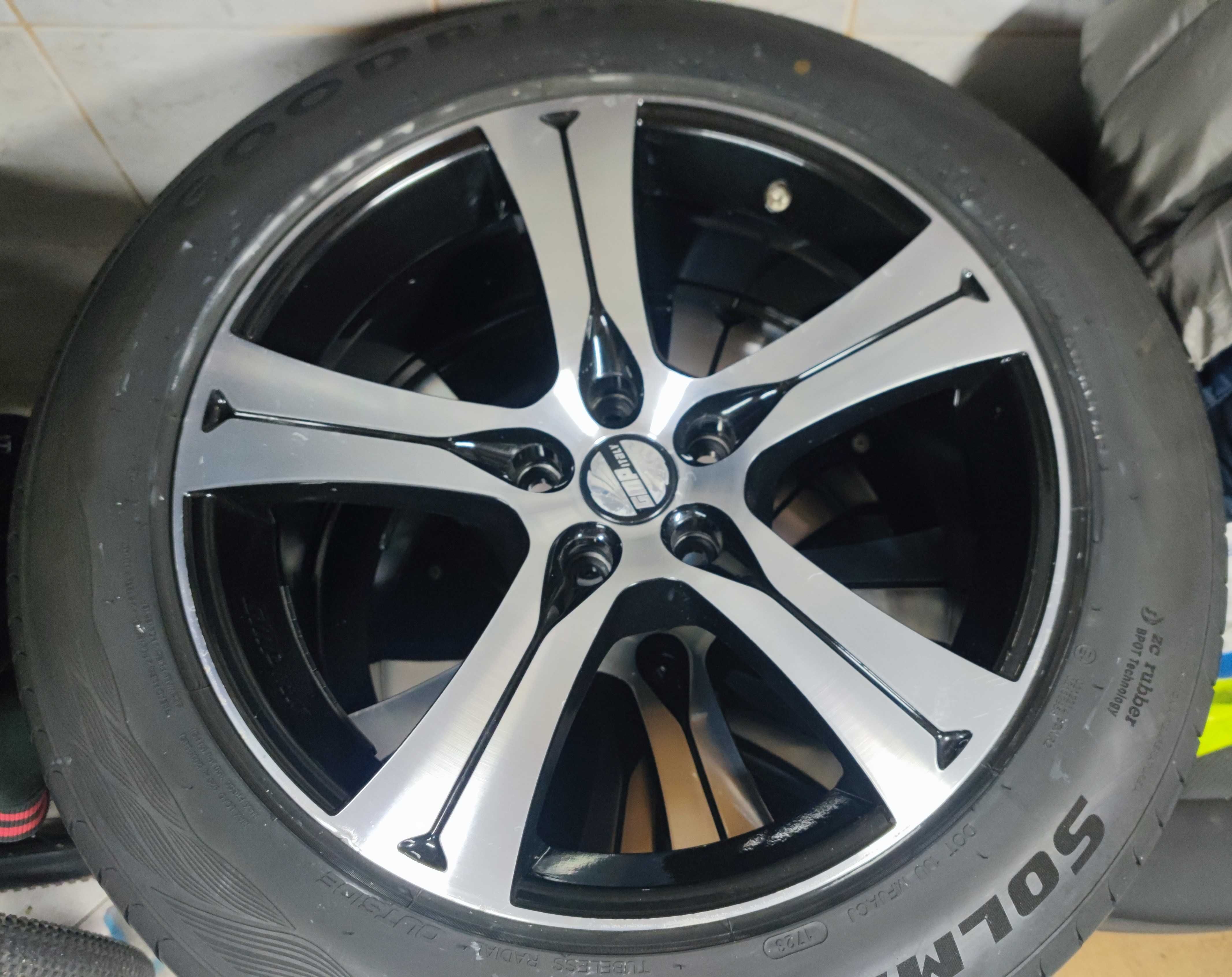 koła toyota lexus 235/55 R19 felgi GMP BURAN 5x114.3 ET 35