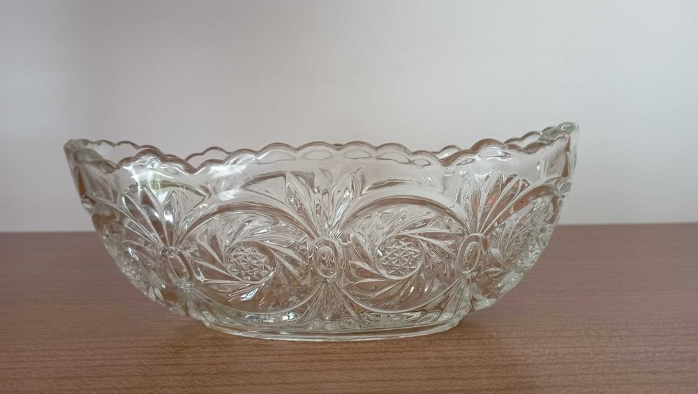 Kryształ PRL  miseczka dekoracyjna