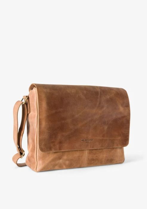 Чоловіча шкіряна сумка через плече Holzricter Berlin