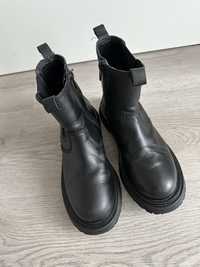 Zara ботинки черевики челсі 33   21см