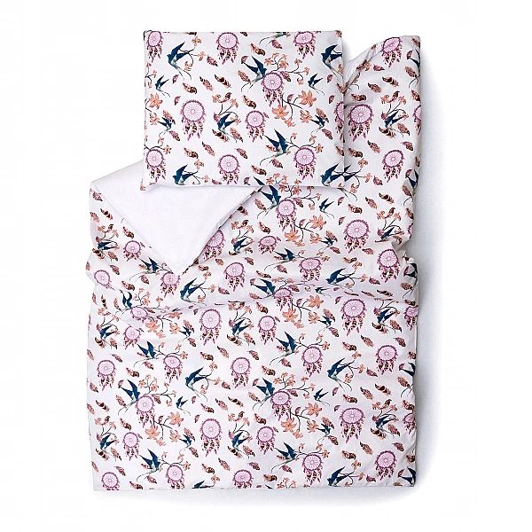Pościel 100x135 Bawełniana Dziecięca do Łóżeczka Amelka 67
