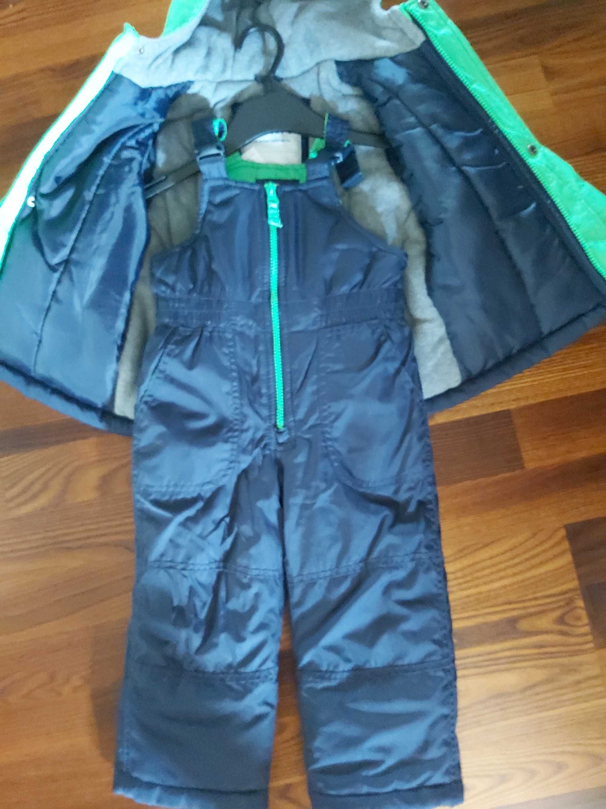 Zimowy zestaw Carter's kurtka i spodnie narciarskie wiek 3 lata