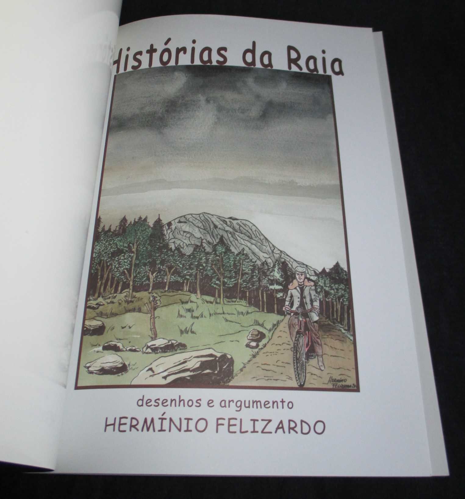 Livro BD Histórias da Raia Hermínio Felizardo Autografado