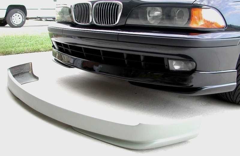 Юбка на передний бампер БМВ Е39 накладка заднего бампера BMW E39