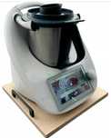 Podstawka deska pod Thermomix® Dąb królewski UG Uchwyt Górny