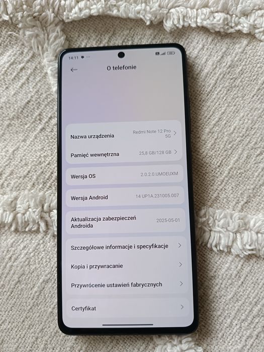 Xiaomi Redmi Note 12 Pro 5g