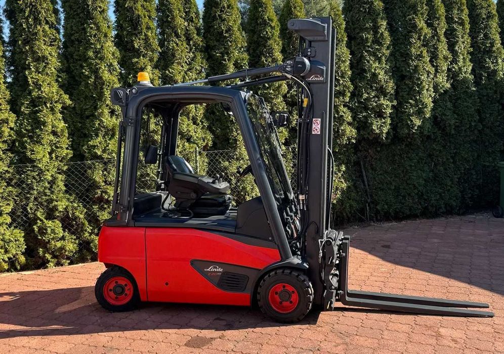 Wózek widłowy Linde E20PL 2019 rok Triplex 3650 godzin