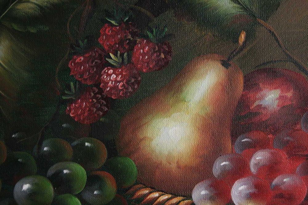 Obraz martwa natura, olej na płótnie, ręcznie malowany