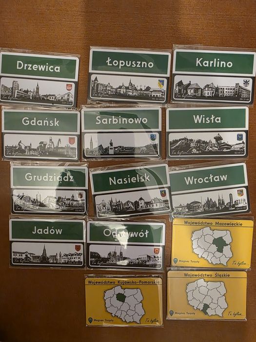 Magnesy Turysty nowe