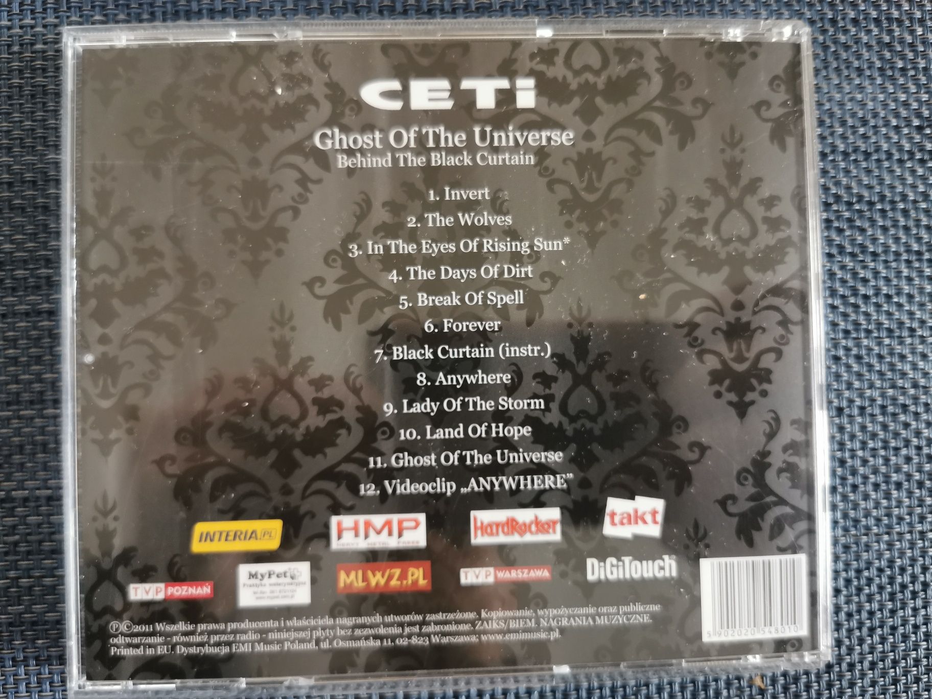 Ceti - "Ghost of the universe" (2011) - płyta CD