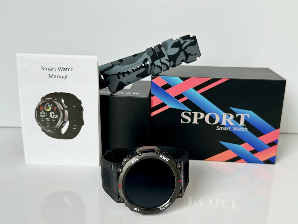Смарт годинник Lemfo LF33 Smart Watch чорний спортивний