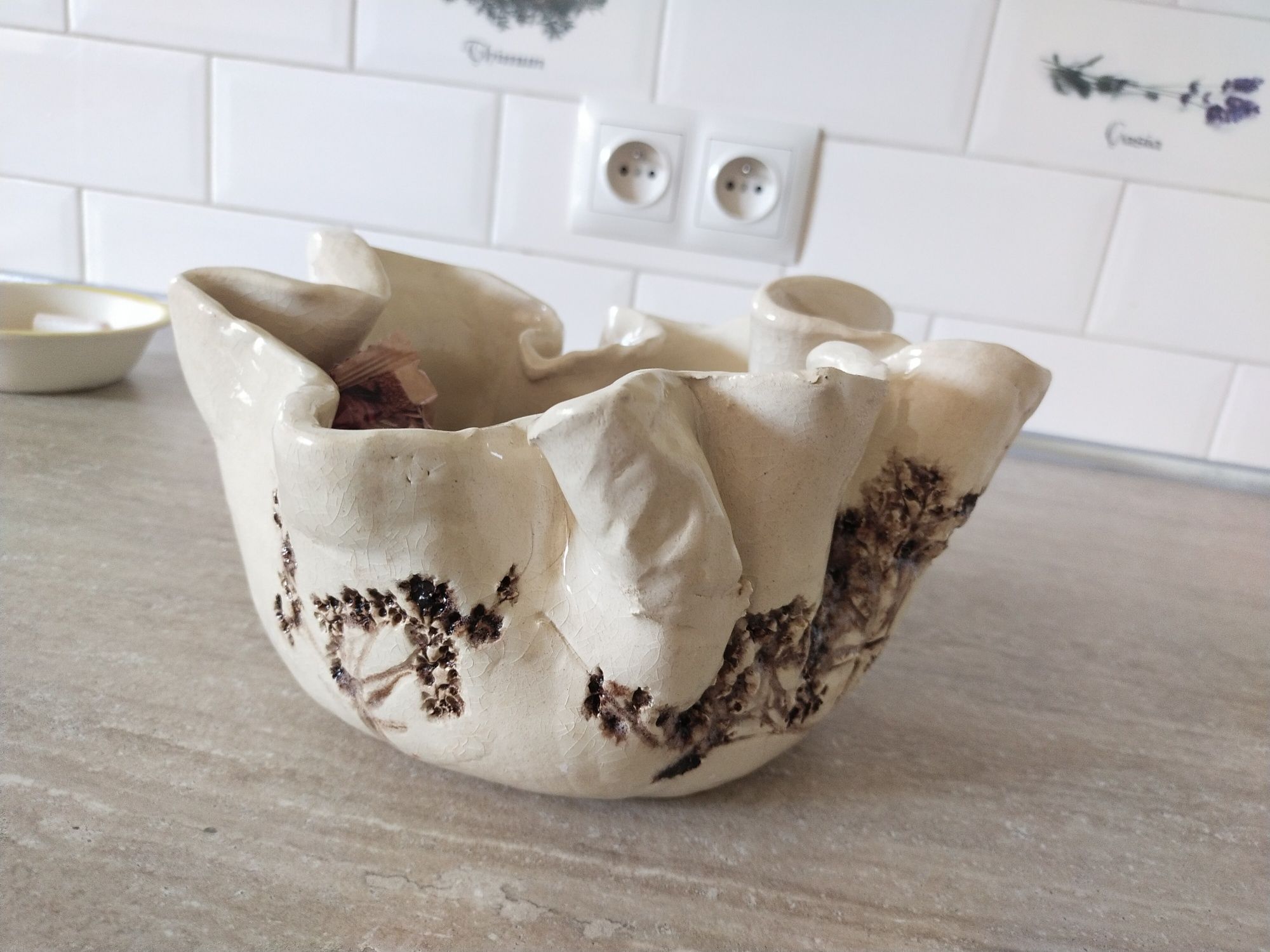 Pojemnik ceramiczny hand made