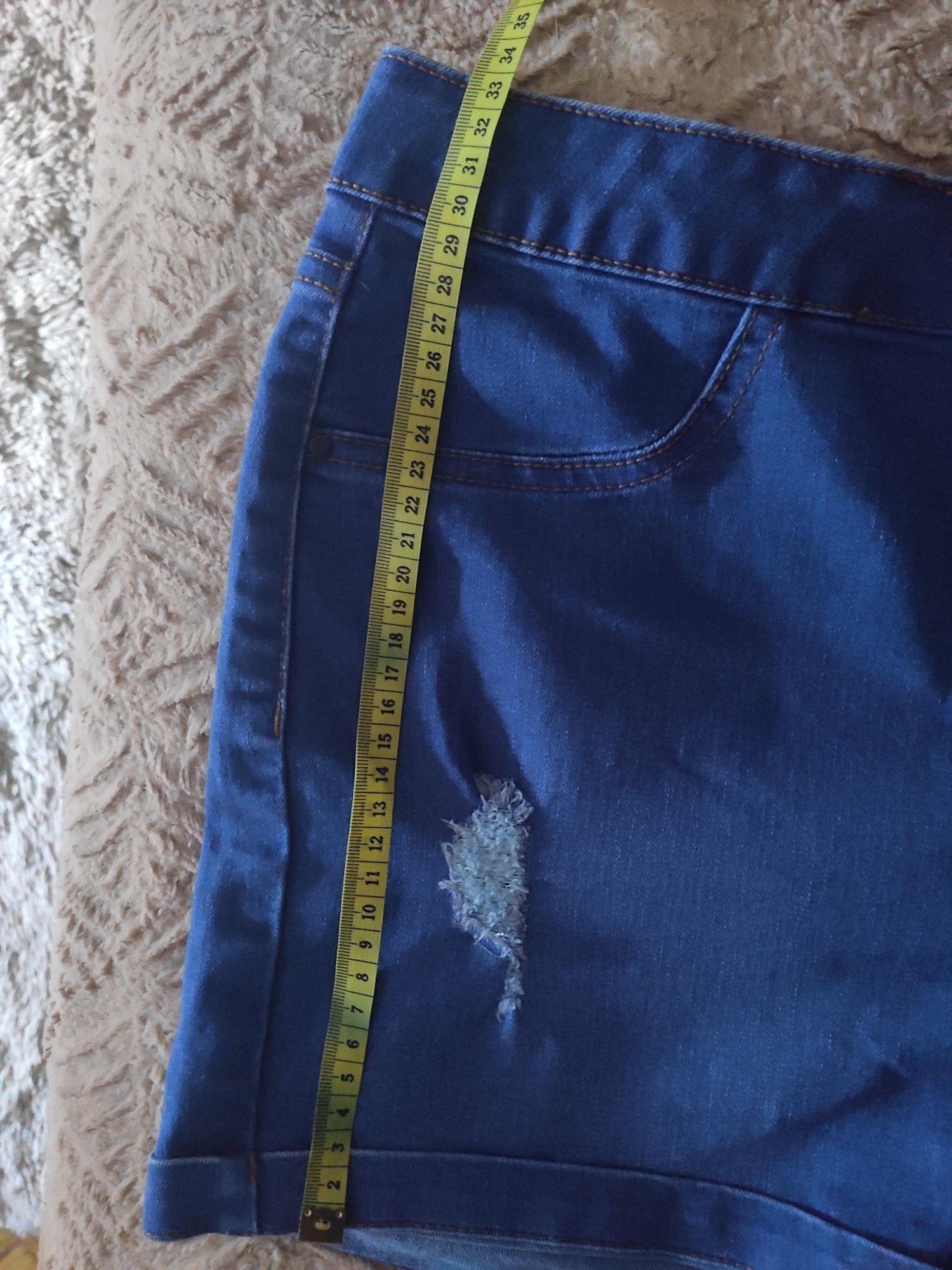 Spodenki jeansowe 42 xl