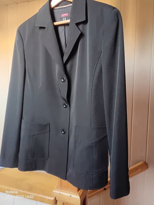 Żakiet damski czarny rozmiar 40 - Esprit