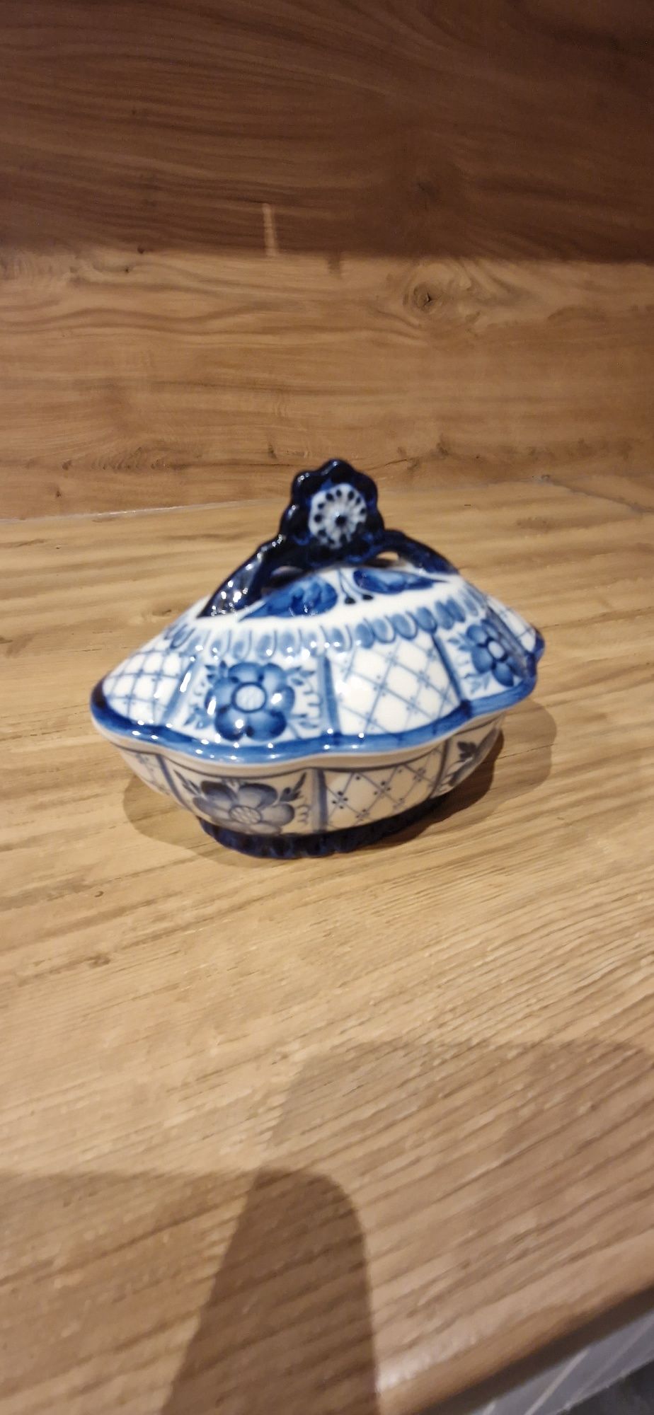 Vintage Porcela Rosyjska Gzhel