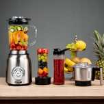 SZKLANY Blender kielichowy 4w1 MOCNY 1800W + akcesoria ZESTAW