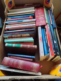 Caixa de livros variados