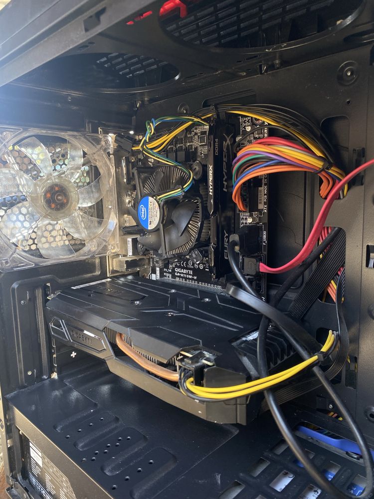 Ігровий пк,core i3-7100,16gb,gtx1050ti