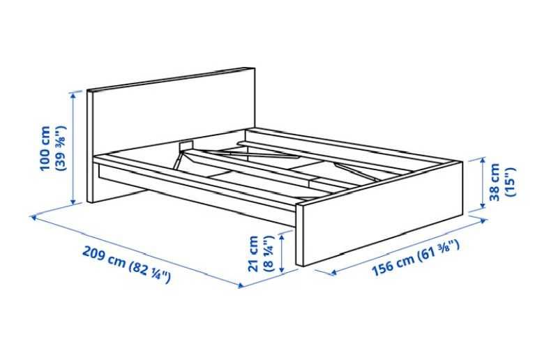 Cama de casal com estrado