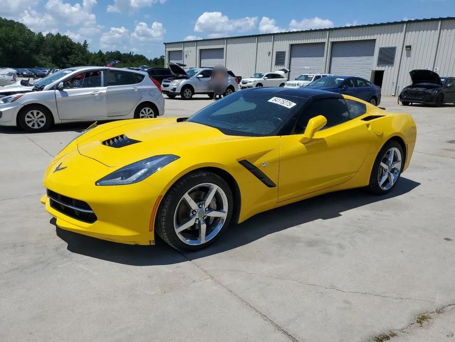 Chevrolet Corvette 6.2 V8 466 KM, Stingray 3LT, małe uszkodzenia!