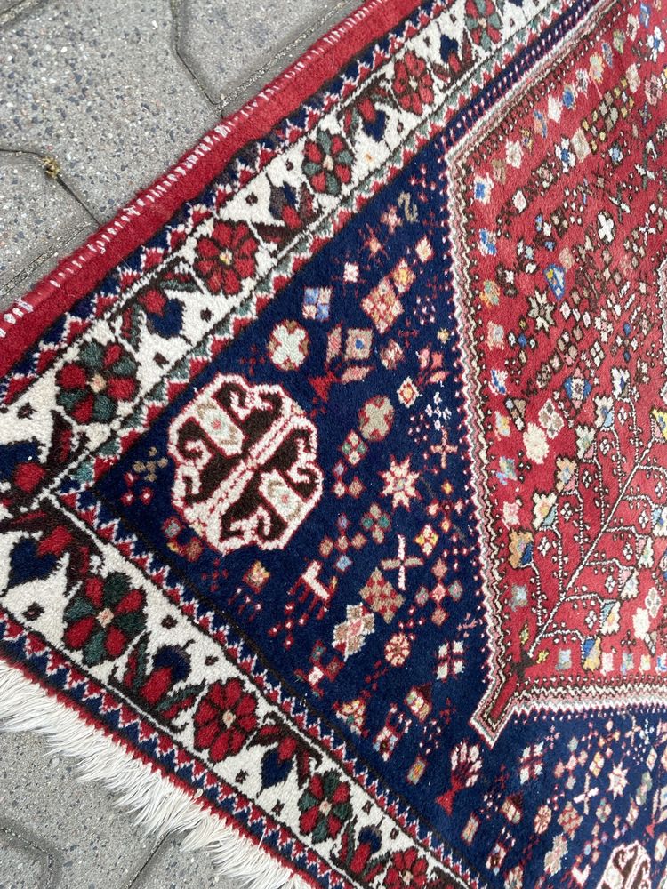 Dywan perski ręcznie tkany Abadeh 150x100 Iran