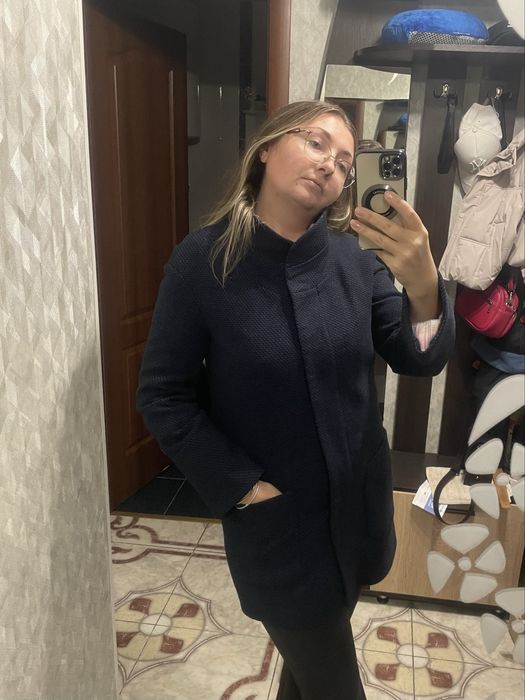 Пальто осінь з карманами