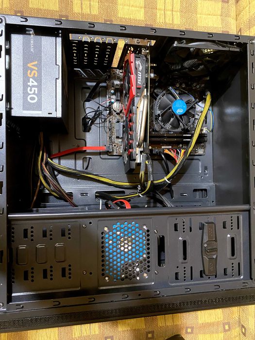 Komputer G4560/ GTX1050ti 4gb/ 8gb/ 128gb ssd+hdd