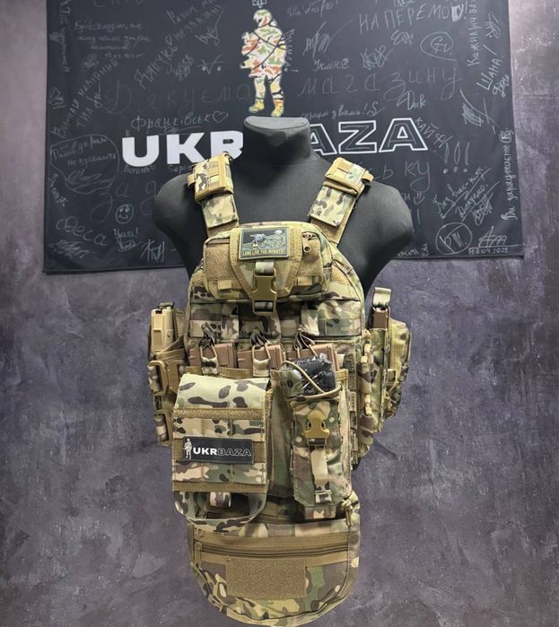 Оригінальна плитоноска Yakeda K7 мультикам, плитоноска, бронижелет