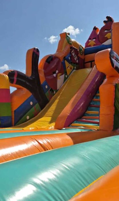 Виготовлення надувних атракціонів Надувний комплекс Пташки 4