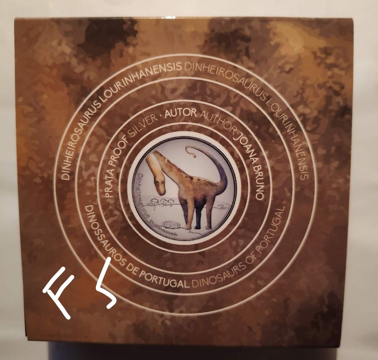 5€ Proof prata Dino 2021