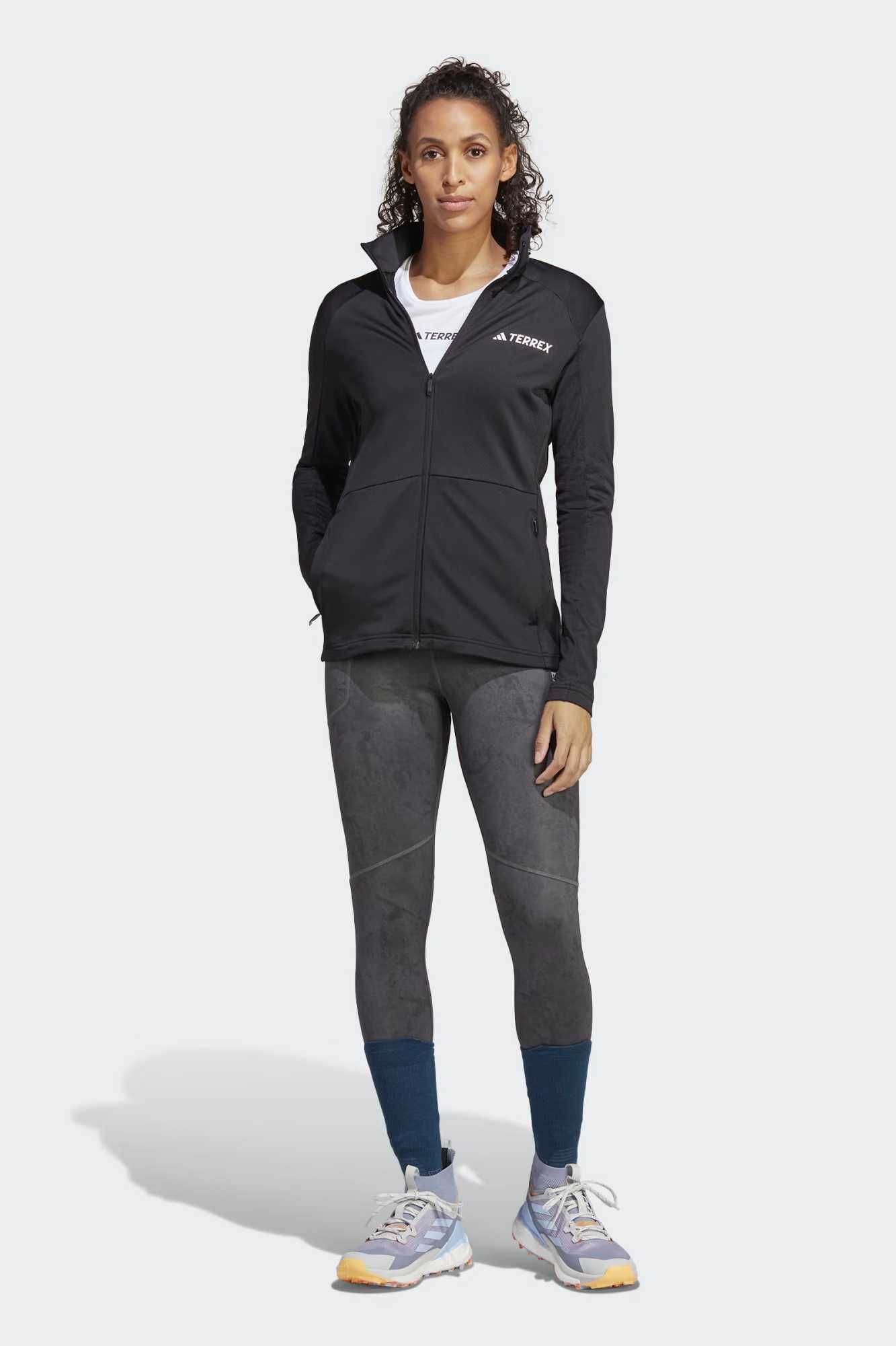 Adidas damska bluza trekkingowa Terrex Multi Full-ZIP r. S | HN5465