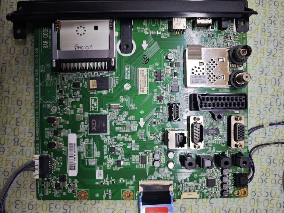 Placas TV LG 55LX341C