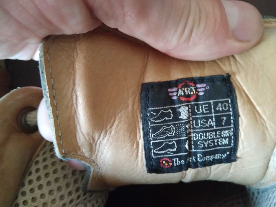 Мужские кожаные ботинки a.r.t осень- зима- весна