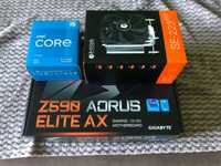 КОМПЛЕКТ Gigabyte Z590 Aorus Elite i5 11400F 16GB RAM Башня