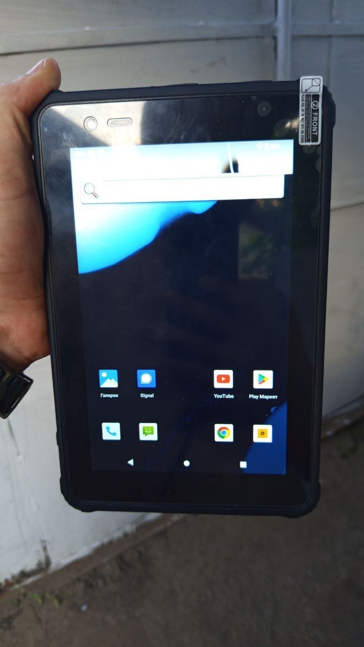 Захищений тактичний планшет WORKMATE WM-S8