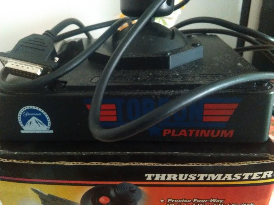 Joystick Platinum Top Gun (Produto Oficial).