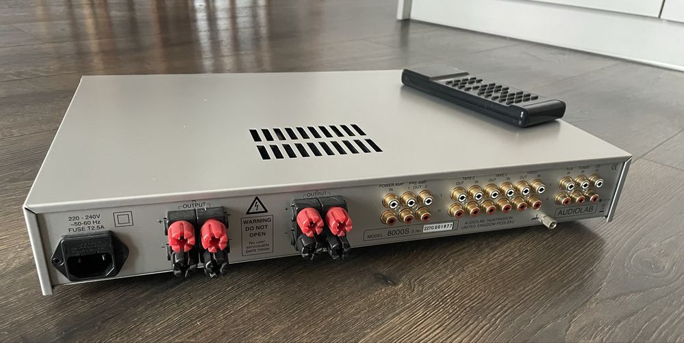 Wzmacniacz audio AUDIOLAB 8000s po przeglądzie