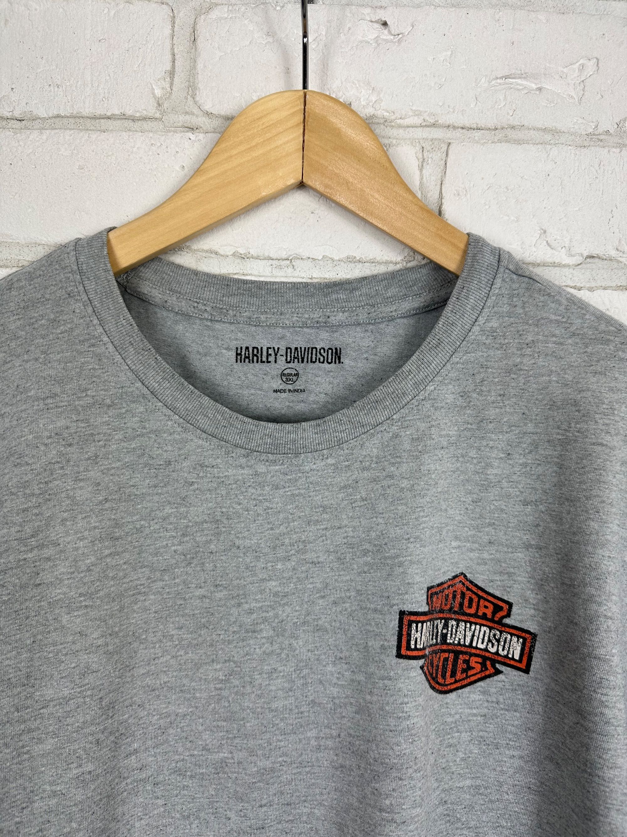 T-shirt harley davidson double bar & shield logo tee